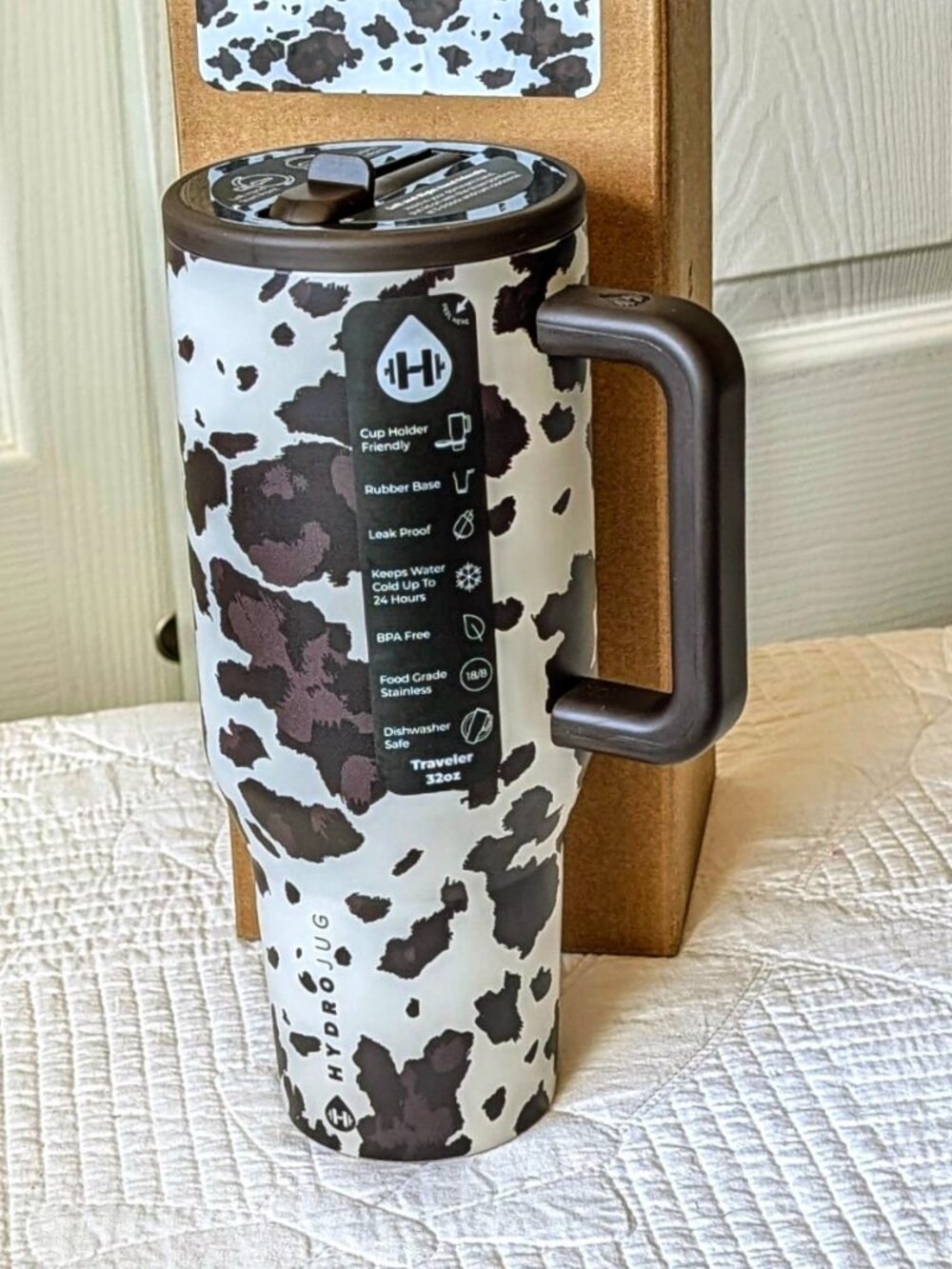 NWT LIMITED EDITION HydroJug 32 oz , 🐄 FRONTIER 🐄 American Heritage Collection